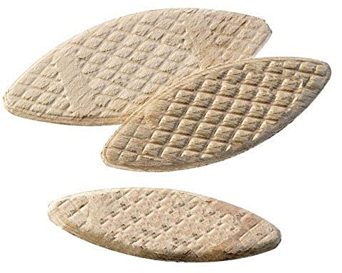 Merriway BH03118 (50 Pcs) Woodwork Jointing Joining Biscuit Dowel No. 0 - Pack of 50 Pieces