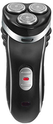 Bauer Professional 38780 Men’s Electric Shaver/Three Flexible Rotary Heads/Ergonomic Grip/Pop-Up Sideburn Trimmer/Cordless & Rechargeable/Head, Face & Body Shaver