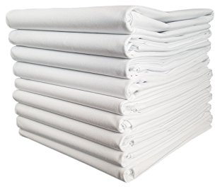 TM Maxx Tischtuch Betttuch Bettlaken Haushaltstuch Sommerdecke Laken in Hotelqualität ⁕ 140g/m² (4) ⁕ 6 Größen ⁕ gesäumt an 4 Seiten ⁕ 50% Baumwolle 50% Polyester ⁕ ohne Gummizug (200x220cm)