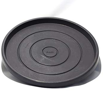 Soucoupe circulaire en résine 50 cm. Antracite