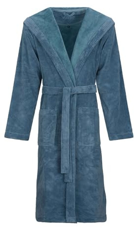 Vossen Badrockar unisex huva Lynn nut brun – 669, Pikéblå, XS