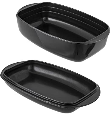 KUHN RIKON EASY Bräter Glas Ofenform 4.3L + 2.2L, beschichtet