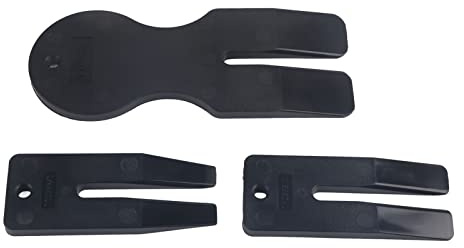 Yctze 3 Pezzi Attrezzo per Clip Pannello Cuneo per Rivestimento Porta T10383 Car Do Strumenti per Riparazione Tappezzeria Automobilistica Strumento per Clip per Pannello Cuneo per