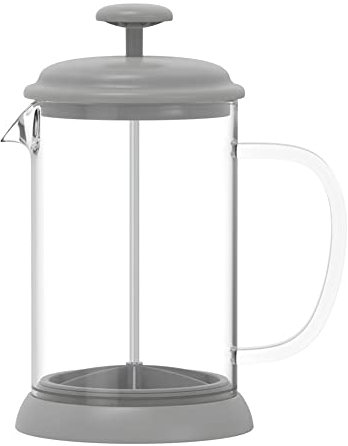 Gathukila Stainless Steel Glass Teapot Coffee Tea Pot Percolator Filter Press Plunger B