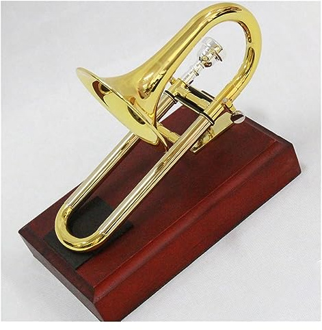 Studentische Blechblasinstrumente Trompete Piccolo Posaune Posaune In Gold Lackiert Bb/A Piccolo Posaune