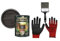 FAB INT PRODUCTS Cuprinol Ducksback 5 Year Waterproof for Sheds and Fences, 5L, Include Glove L, 4Brush, (Forest Oak)