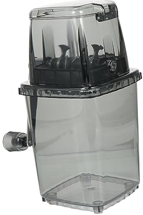 COLLBATH Tritaghiaccio Manuale Portatile Con Manovella Per Granita Cocktail e Bevande Ghiacciate Realizzato Materiale Resistente e Sicuro Design Compatto e Leggero Per Uso Domestico e