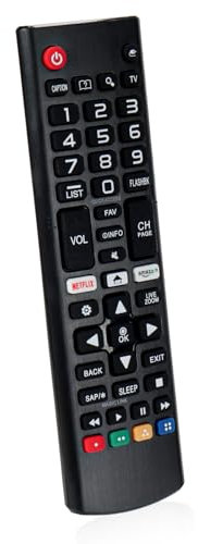 DBOO Instant-Use Universal TV Remote for LG Smart TV - Compatible with All Models (LCD, LED, 3D) - AKB75095307, AKB75095308, AKB75375604, AKB75675304, AKB74915305