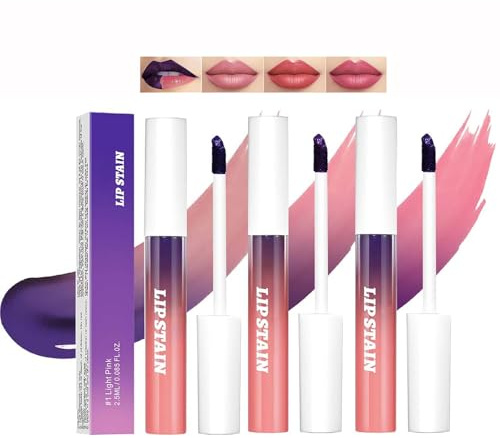 Peel Off Matte Lipliner-Fleck 3 Farben Langanhaltendes Matte Lippen Tattoo,Wasserfeste Nude Lippentönung