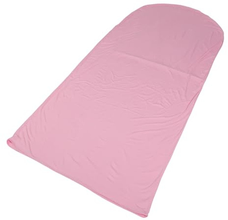 Housse D’Arche en U Rose, Polyester Élastique pour Fond Décoratif | Arche de Porte Cintrée, Couverture de Fond, Usage Fêtes et Événements Variés, Design Élégant