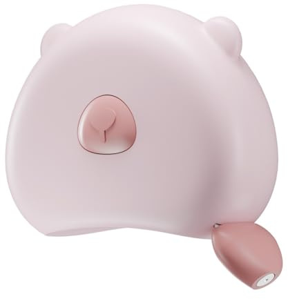 Mètre ruban rétractable de 1,5 m - Corps souple - 7 x 6 x 2 cm - Tissu et verre - 1,5 m - Convient pour la maison et le rangement - Confort lors de mesures prolongées - Rose