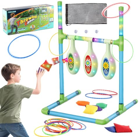 Generisch Geschicklichkeitsspiel Wurfspiel | Witziges Set Mit Aufbewahrungstasche,Sackwurf für Kinder - Für Draussen Garten Park Sport Spiel Familie Erwachsene Kinder Mädchen