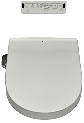 American Standard 8012A70GRC-415 INAX Heated Shower Toilet Bidet Seat with Remote Control + Dual Nozzle, White