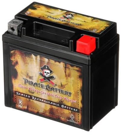 Rechargeable YTZ7S High Performance Power Sports Battery - Replaces Yamaha 250 YFM25R Raptor, R 2008-2012