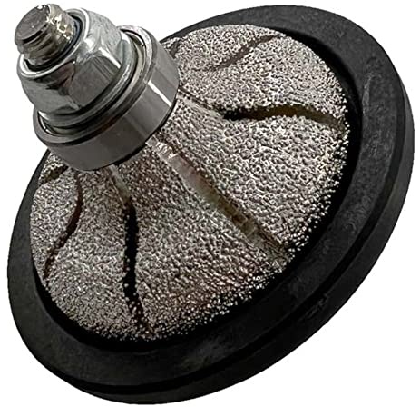3/4 Ogee Diamond Hand Profile Wheel for Granite, Marble, and Stone, 40/50 Grit, 5/8-11 Arbor