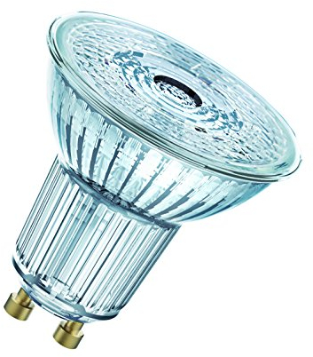 Osram LED Base PAR16, Sockel: GU10, Nicht Dimmbar, Warmweiß, Ersetzt eine herkömmliche 35 Watt Lampe, 36 Grad Abstrahlwinkel, 5-er Pack