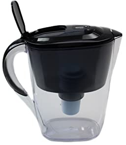 Tupperware Eco Easy Wasserfilterkanne 2,6 L schwarz