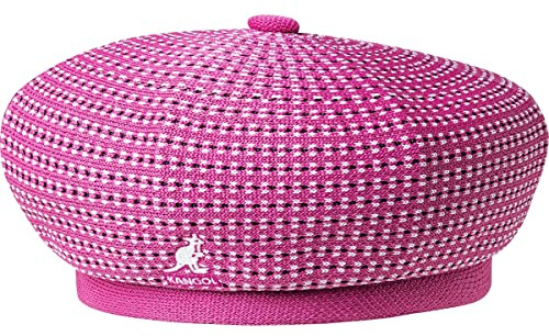 Kangol Preppy Jax Baskenmütze Damenbaske Sommerbaske Damen/Herren - Sommer Frühling-Sommer Herbst-Winter - XL (60-61 cm) pink
