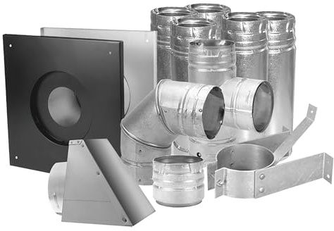 DURAVENT 4 Pellet Vent KIT Stainless
