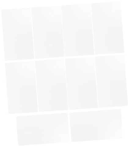 EXCEART 10stücke Transparentes Zeichenbrett Druckstift Aus Pvc Malmatte Für Junge Mädchen-zeichnungsvorlagen Praktische Graffiti-pads