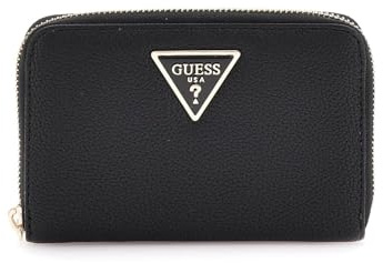 GUESS Laurel SLG Medium Zip Around Wallet Black