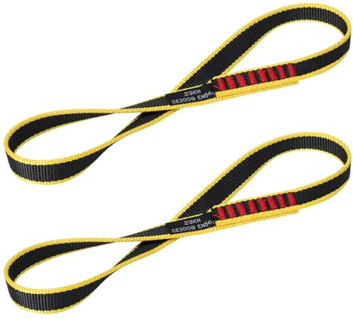 VFKENA 18MM Nylon Climbing Sling Runner Rock Climbing Webbing Straps
