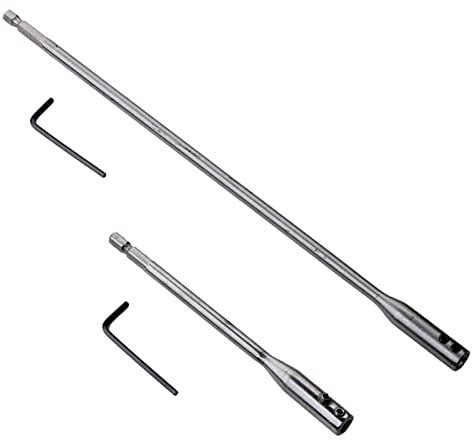 Flachbohrschaft, Lochverlängerung, Elektrowerkzeug-Zubehör, 150 mm/300 mm, für Hausbau, einfache Arbeiten