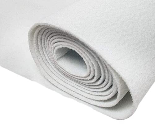 Teppichrolle, rutschfest, weiß, 1 x 50 m, 2 mm dick, ideal für Hochzeitszeremonie, Party, Weihnachten, Veranstaltungen im Innen- und Außenbereich, elegante Landebahnmatte