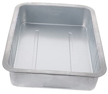 LALADEFIEE Bandeja De Drenaje De Aceite De Acero Al Carbono Grande Capacidad Colector y Herramienta Práctica para Cambio De Aceite Coches y Motos Diseño Sencillo y Fácil Limpieza