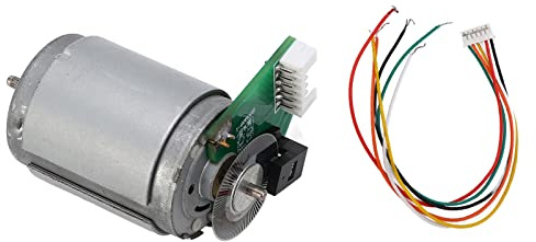 Moteur à courant continu 385, codeur photoélectrique à 96 lignes, moteur à aimant permanent sans balais à phase AB, codeur de précision haute performance pour applications