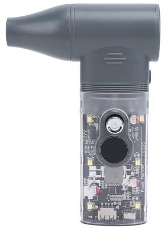 YWBL-WH Mini -jet -Dry Blower Potente Ventilatore 10000 MAh per Illuminazione di Emergenza, Copertura Addominale per la Casa Esterna