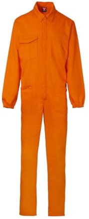 Ergos Workwear PAYPER COVER Tuta da lavoro unisex chiusura cerniera centrale doppio cursore elastico ai polsi e vita multitasche