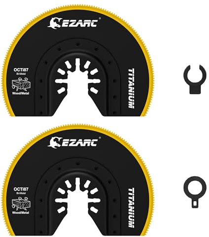 EZARC Titan oscillerande multiverktygsblad 2 blad