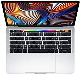 Apple MacBook Pro 2019, Intel Core i5, 1,4 GHz con Touchbar (13 Pulgadas, 16 GB de RAM, 1 TB de Almacenamiento SSD) (QWERTY Español) Plata (renovado)