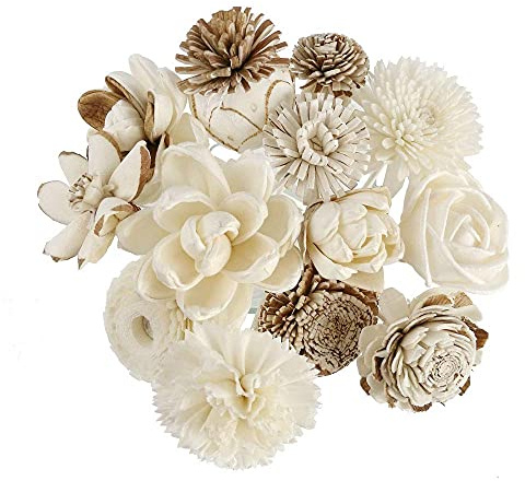 Exotic plawanature 12er-Set gemischter Holz-Blume mit Rattanstäbchen-Duft-Diffusor für Aroma-öl