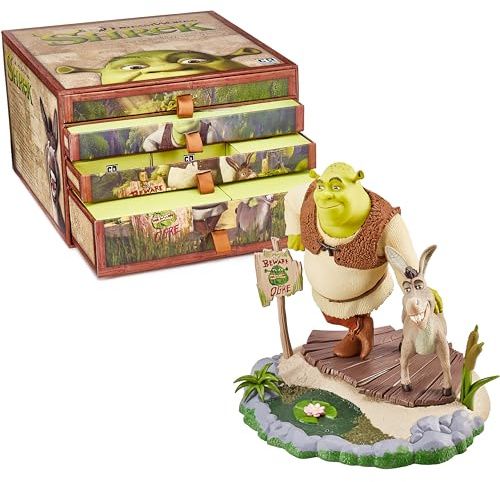 CC Countdown Characters 2024 Personnage de Compte à rebours Shrek – Figurine de Collection Officielle Shrek – Statue de Calendrier de l’Avent à Assembler