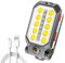 Bizcasa Lámpara de trabajo LED Recargable, 4 Modos Lámpara de Inspección, Lámpara de taller Portátil con Base Magnética y Gancho, Linterna para Taller, Cámping, Emergencia, Reparación (AD)