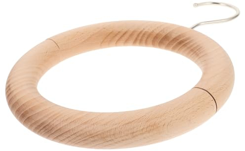Amosfun Praktischer Kleiderschrank Organizer für Schals und Gürtel Multifunktionaler Magnetischer Krawattenhalter and Iron Kleideraufbewahrungsring