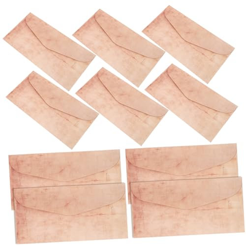 EXCEART 10st Nostalgisches Briefumschlagset Umschlag Für Briefpapier Vintage-papierumschläge Briefbehälter Notizpapierabdeckung Briefumschläge Geschäftsumschläge Jahrgang Grußkarte