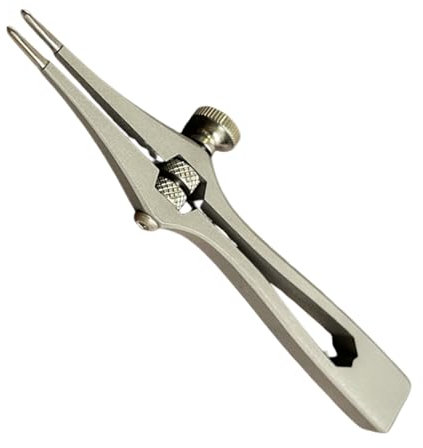 Hkfgdjdl Cincel de cuero, estilo francés, cinceles de cuero de 1 a 6 mm, herramienta de perforación de cuero ajustable, herramienta de perforación de cuero con agujero redondo, perforadora manual