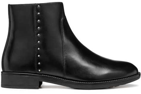 Geox Stivali da donna D Jaylon 2, nero, 39,5 EU, Nero, 39.5 EU