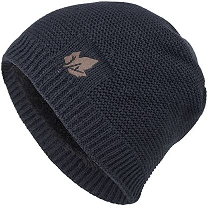 Wintermütze Herren Damen Mütze Winter Wollmütze Strickmütze Kurz Beanie Hat Mit Fleece Futter Thermo Gefütterte Unisex Weich Warme SkimüTze HerrenmüTze Winter Groß Winterhaube Herren Fahrrad Gelb