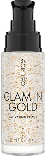 Catrice Cosmetics Glam In Gold Primer idratante, idratante, levigante, curativo, naturale (30 ml)