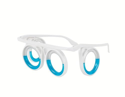 AMSLSIU No más náuseas, gafas antienfermedad con apariencia elegante, gafas antimareos de viaje, portátiles y plegables