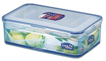 Lock & Lock Hermético Box 2059089 PP classico rettangolare in plastica trasparente 30 x 19 x 10 cm