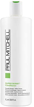 Paul Mitchell Super Skinny Conditioner - glättende Haar-Spülung für widerspenstige Haare, pflegender Conditioner für mehr Geschmeidigkeit, 1000 ml