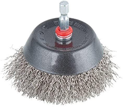 wolfcraft 1 Edelstahldraht-Topfbürste S=6-kt ø75mm 2746000