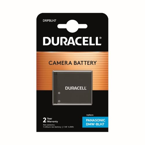 Duracell Ersättningsbatteri för Panasonic DMW-BLH7E kamera – svart