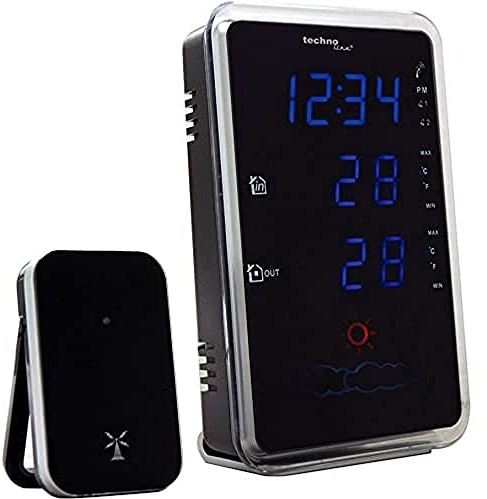 Technoline WS 6840 Wetterstation silber-schwarz