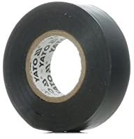 Yato yt-8165 – Nastro di isolamento elettrico in PVC 0.13 mm 19 mmx20 m Nero